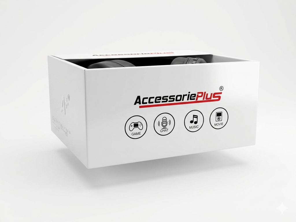 AccessoriePlus Thunder Bluetooth Headphone | 40Hr Battery | HiFi Bass | Type-C Fast Charge