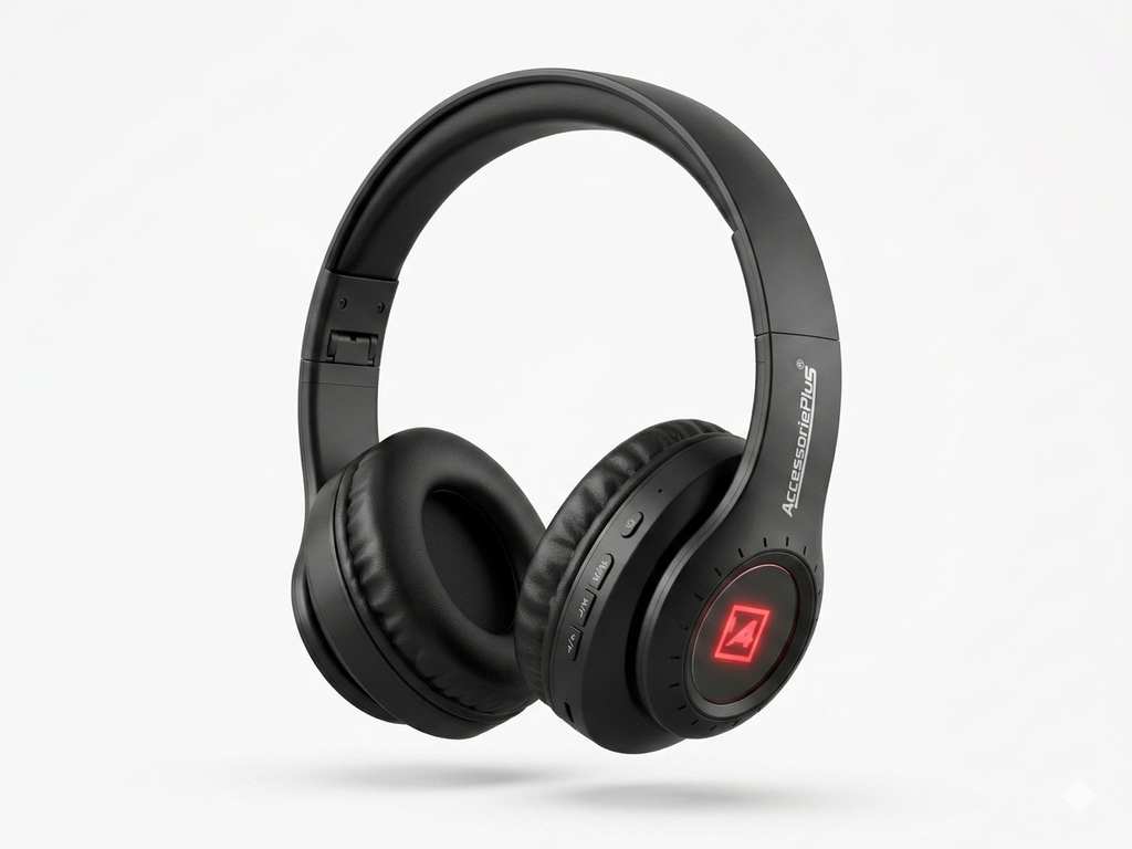 AccessoriePlus Thunder Bluetooth Headphone | 40Hr Battery | HiFi Bass | Type-C Fast Charge
