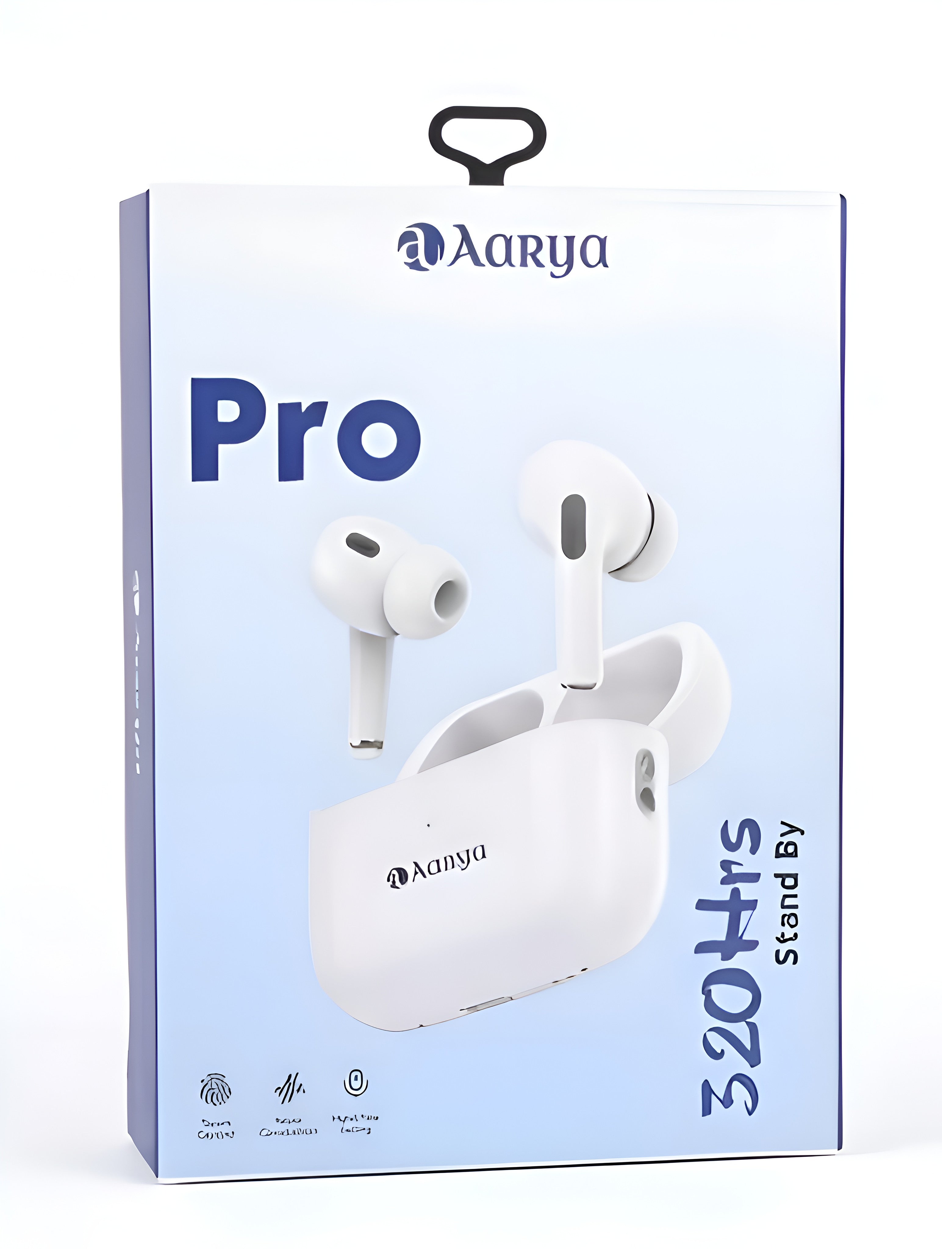 Aarya Pro TWS Earbuds | ENC Noise Cancellation | 320Hrs Standby | Bluetooth 5.3