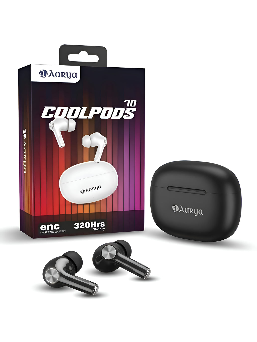 Aarya CoolPods 10 ENC TWS Earbuds