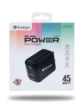 Aarya ARCH127 45W Fast Charger | PD+USB | 1 Year Warranty